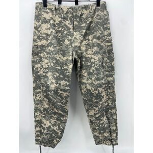 US Military Trousers Mens Medium R Camo Gen III L6 Extreme Cold Wet Weather